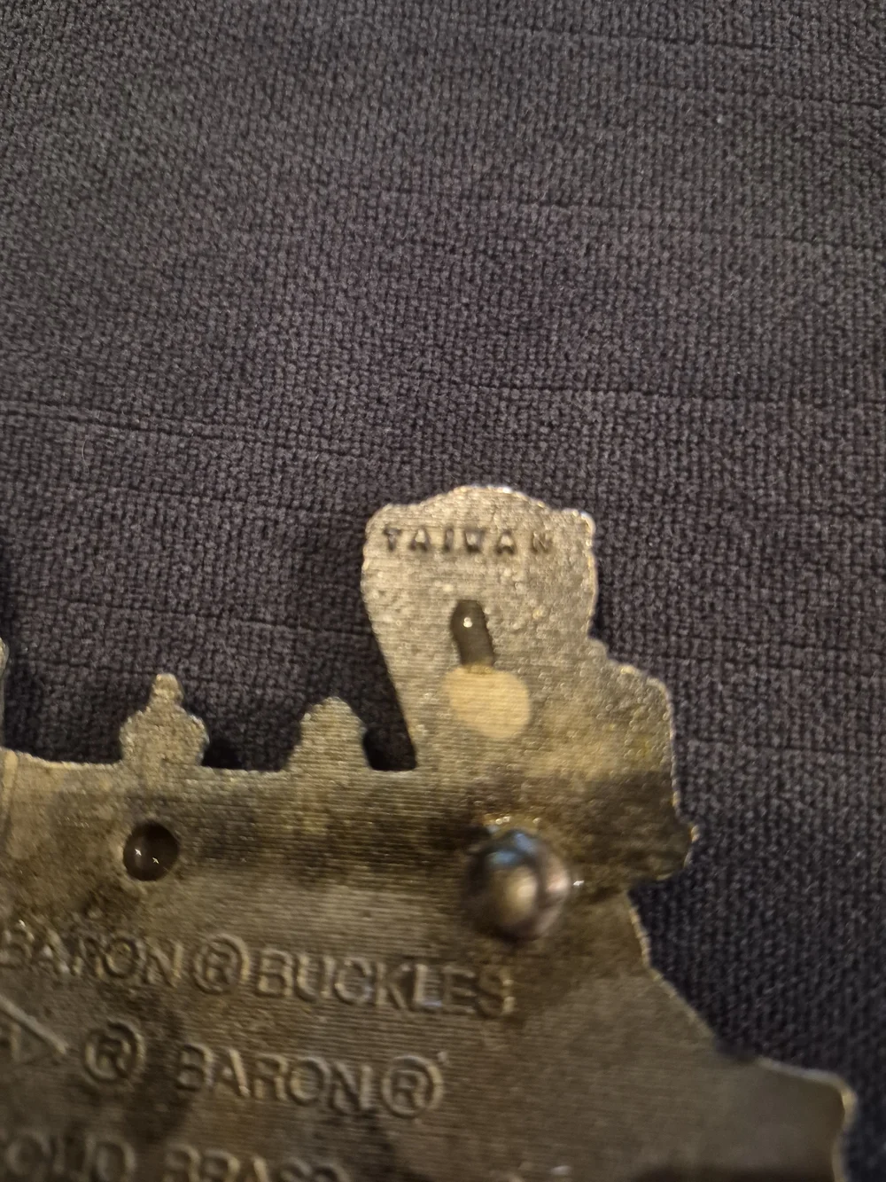 Vintage Brass Train Engine & Caboose Belt Buckles - SOLID‎ BRASS
